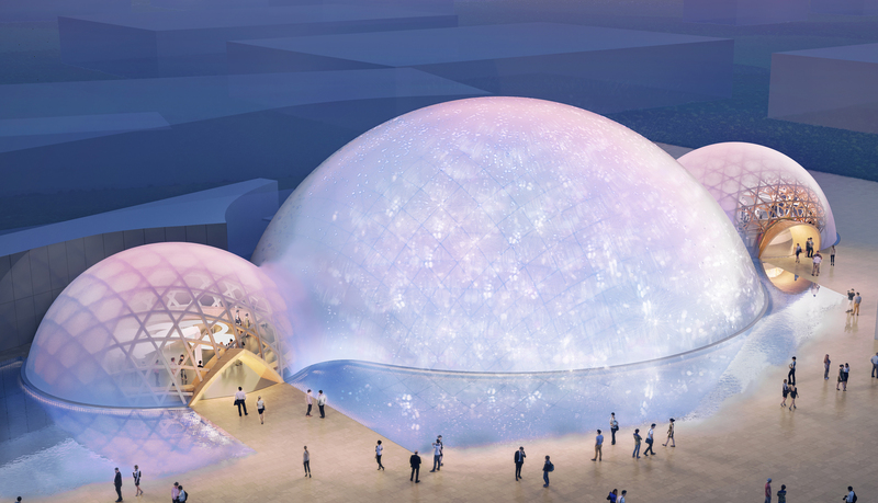 大阪・関西万博「BLUE OCEAN DOME」廃棄物ゼロ建築を発表