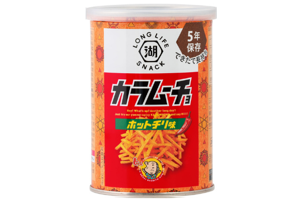 5年保存できるポテトチップス 湖池屋「LONG LIFE SNACK」─災害用に備蓄もできる缶入りのスナック | 知財図鑑