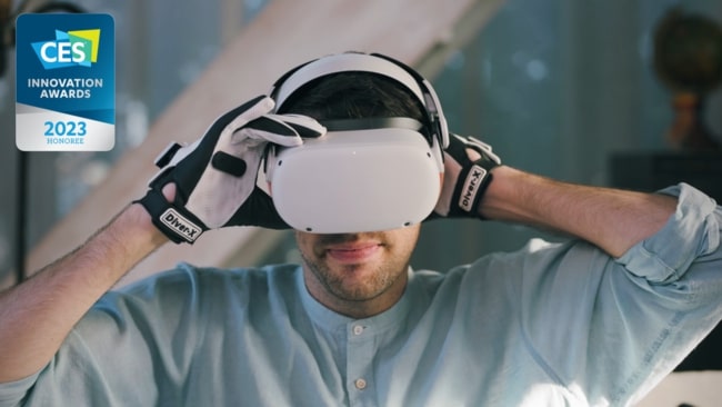 Diver-X、触覚フィードバック機能を搭載したグローブ型VRコントローラ