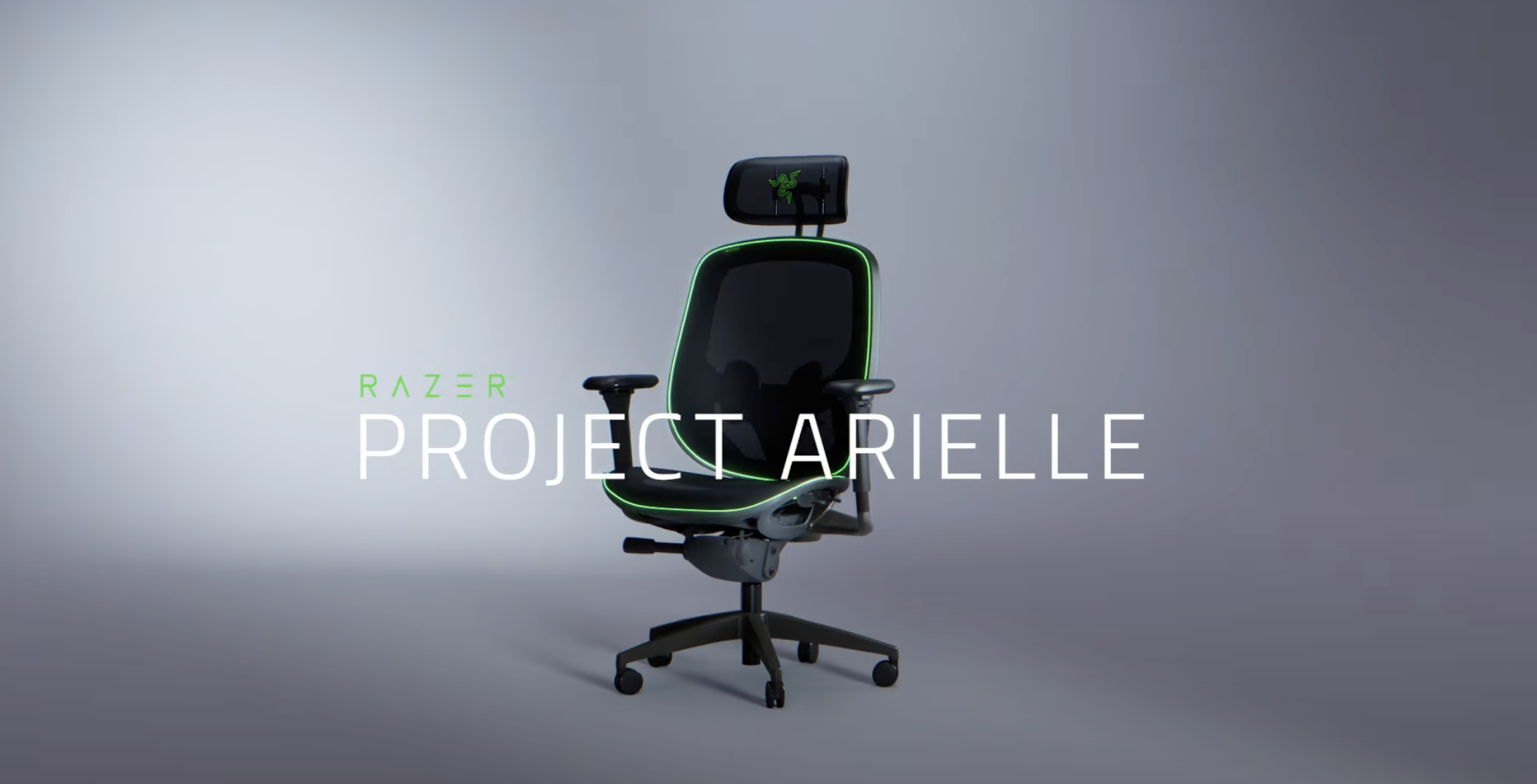 世界初、加熱・冷却機能を搭載したゲーミングチェア、コンセプトモデル「Project Arielle」を発表