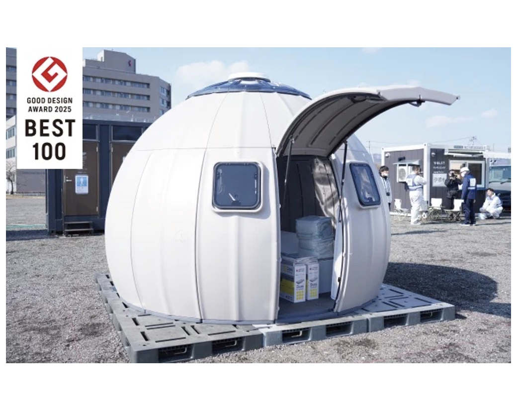 DIYで組み立てられる画期的なドームハウス「EZDOME HOUSE」がグッドデザイン・ベスト100を受賞