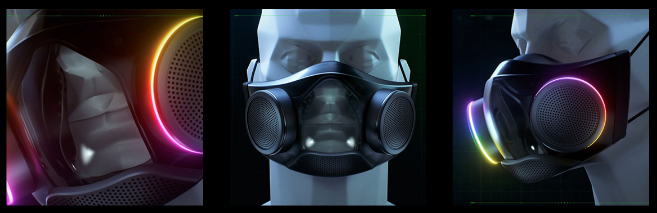 1680万色に光るゲーミングマスク「Razer Zephyr」にPro登場―N95 