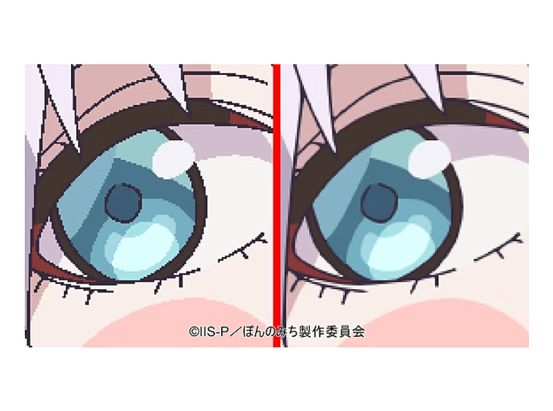 アニメ制作時の“ギザギザ線”を滑らかにする撮影支援ツール