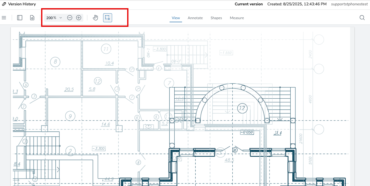 View the file in the Annotation Manager tool