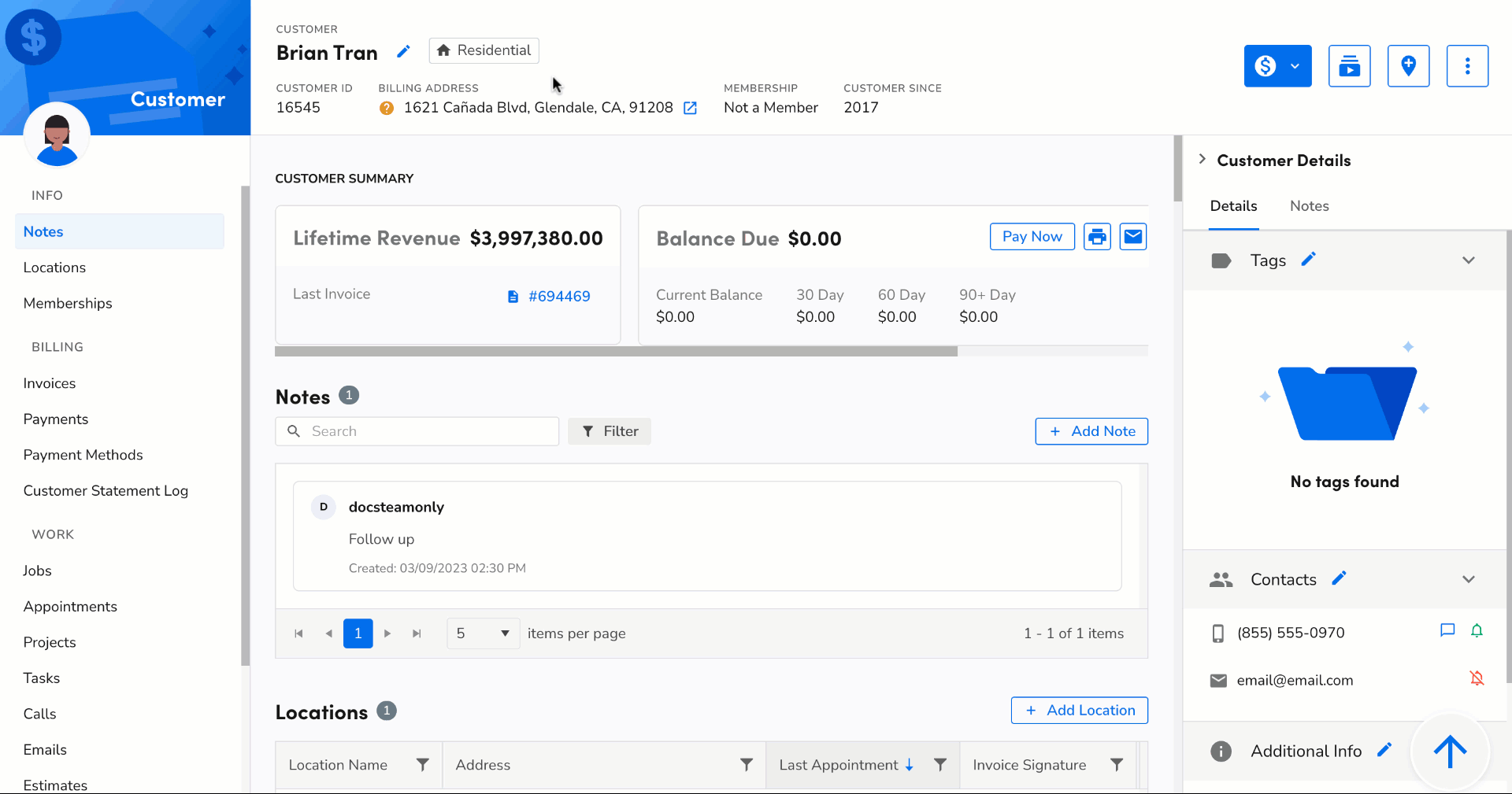 Process Recurring Billing