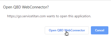 open-qbd-web-connecter