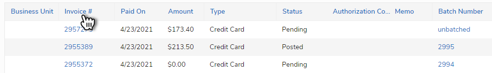 Edit or delete payment credits with Payment Collections