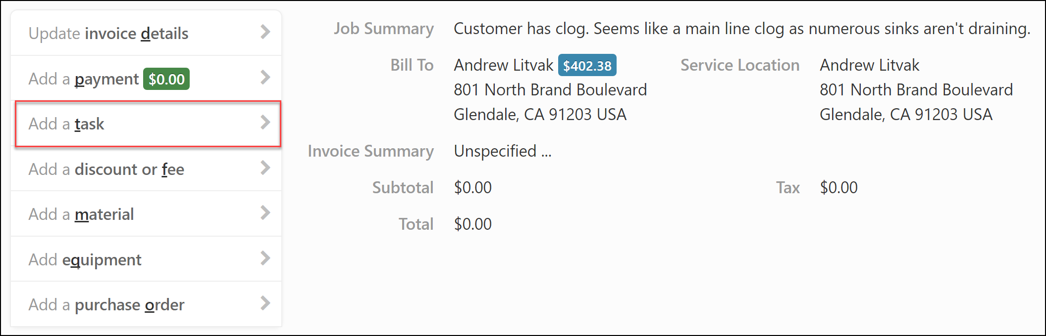 Write off bad debt in QuickBooks