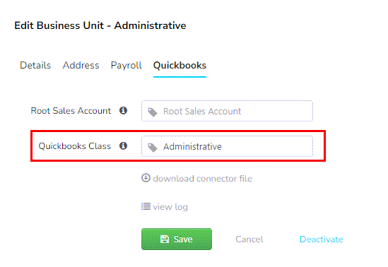 Quickbooks Class Structure Example qbo-class-st-business-unit