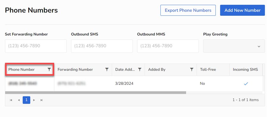 Test your tracking numbers