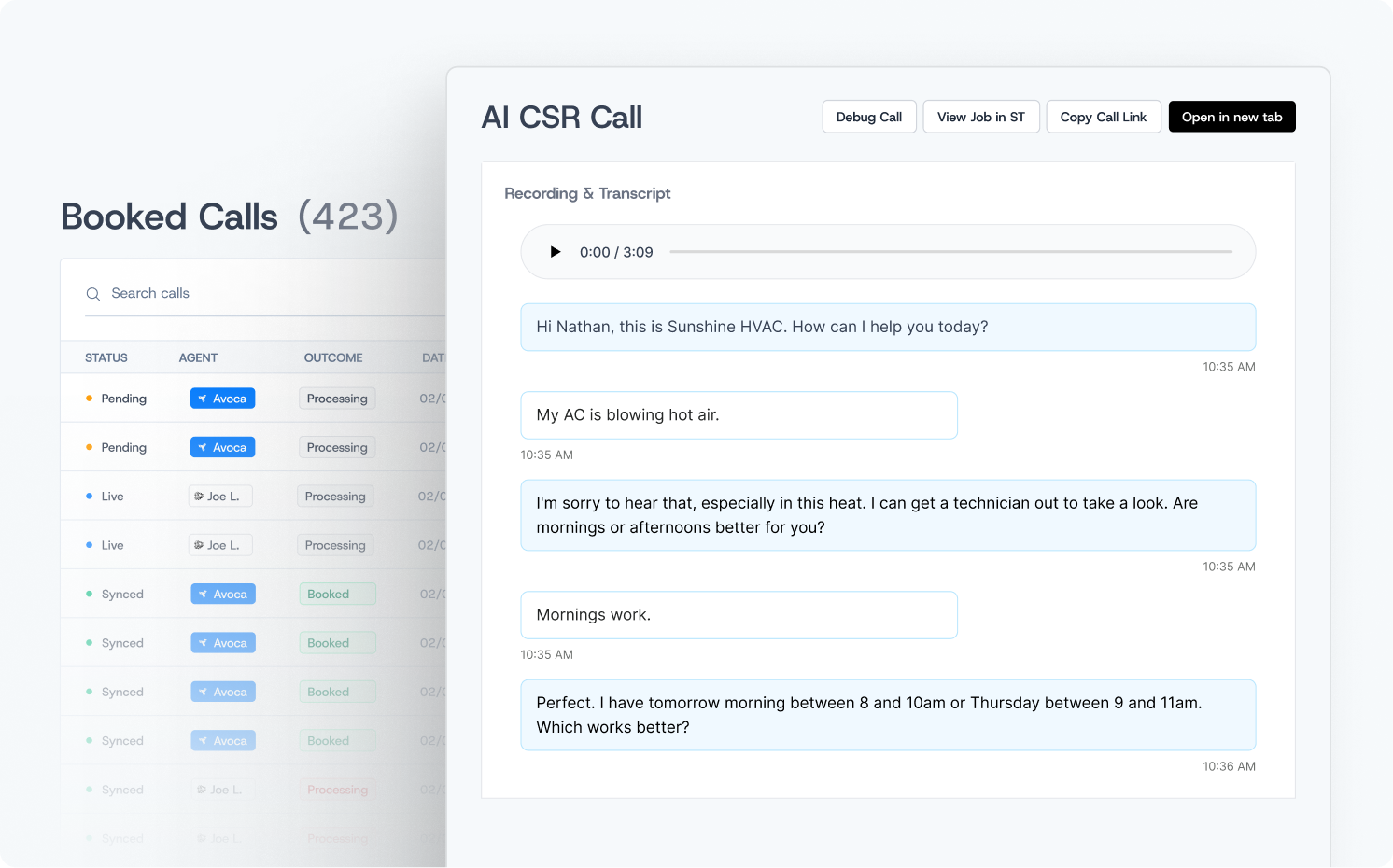 AI CSR: Best-in-Class AI Voice 