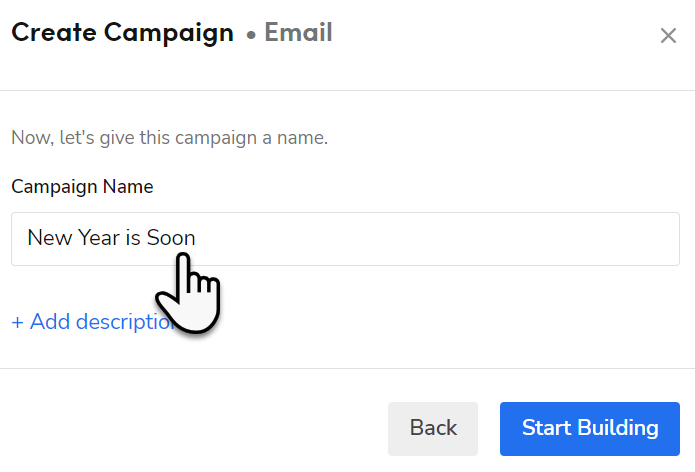 email campaign name
