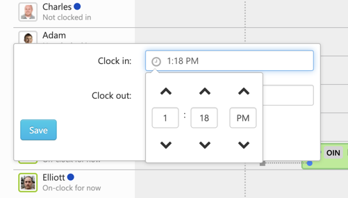 Clocking In and Out – ServiceTrade