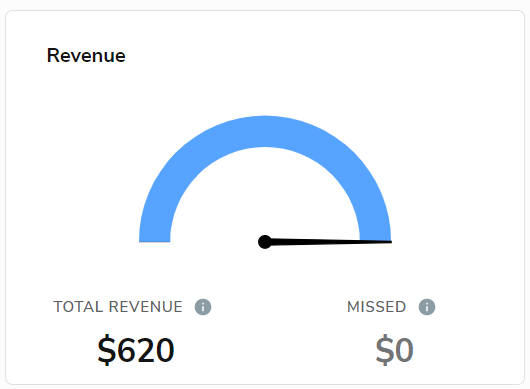 dashboard revenue