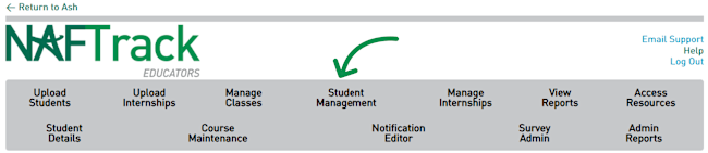 NAFTrackEducators Navigation