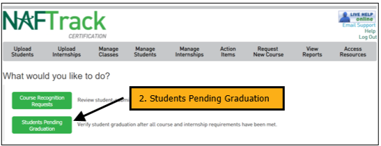 Managing Graduation Verification 2