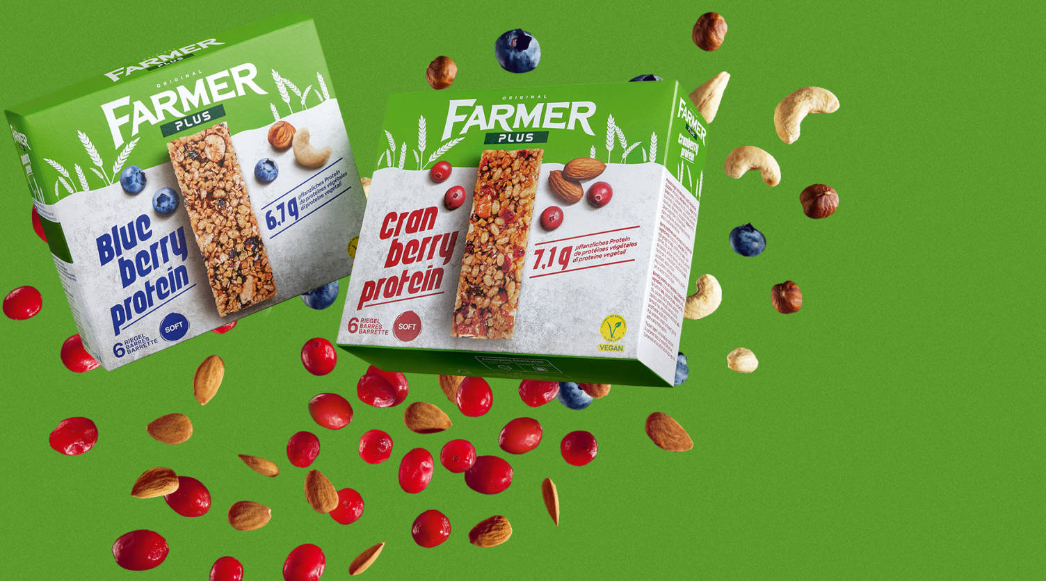 A product image with different berries and nuts