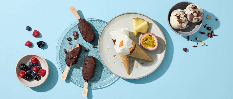 Glace-Neuheiten – teste 3 Produkte kostenlos