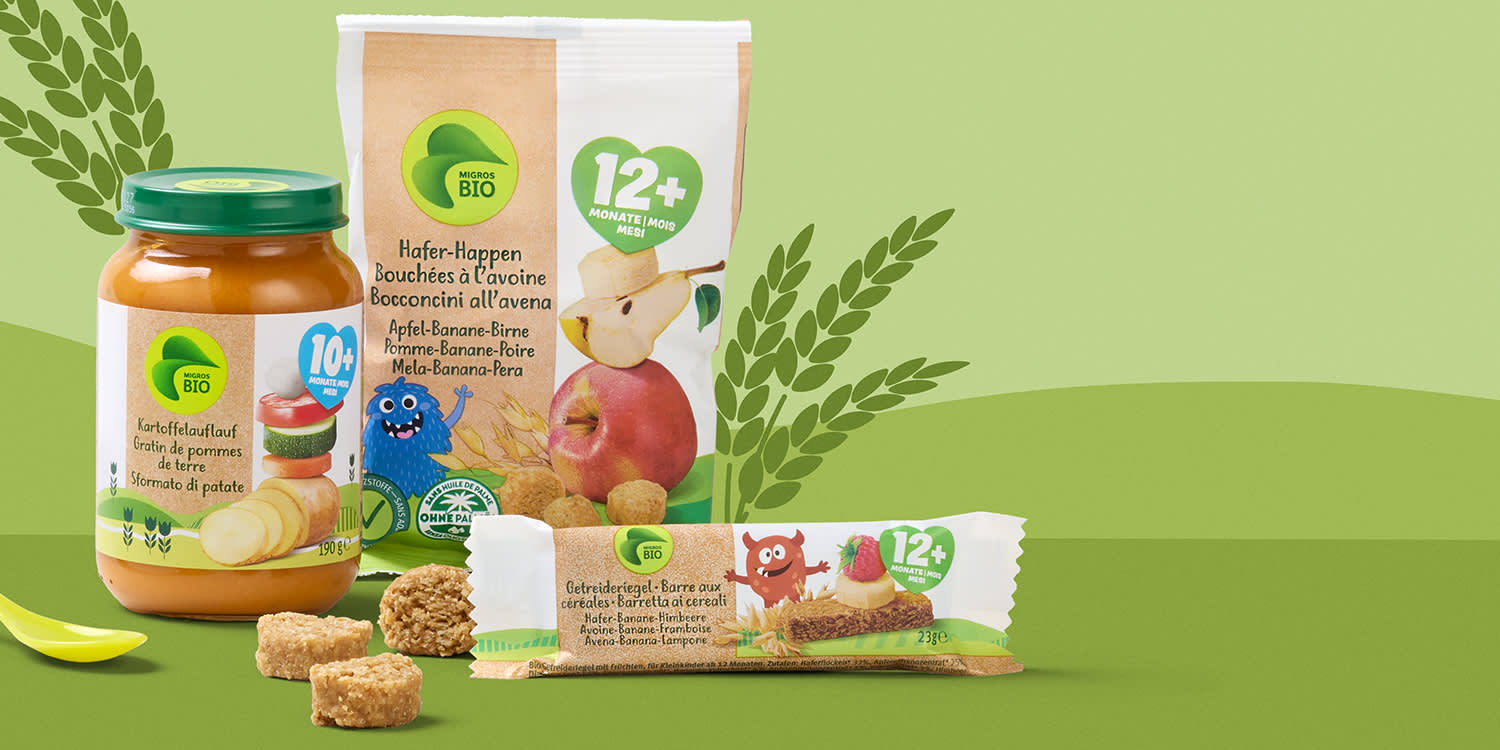 Gratis probieren: Migros Bio Babynahrung