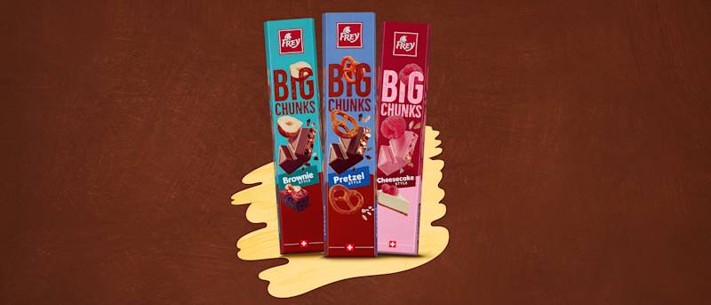 Prova i nuovi Big Chunks Frey: cioccolato tutto da mordere!