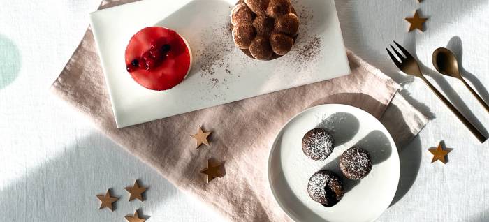 Proposte di dessert Migros Sélection per Natale