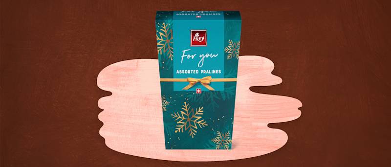 Zu Weihnachten: Frey «For You» Pralinen gratis testen