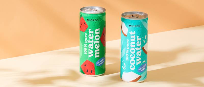 Coconut oder Watermelon Water gratis testen