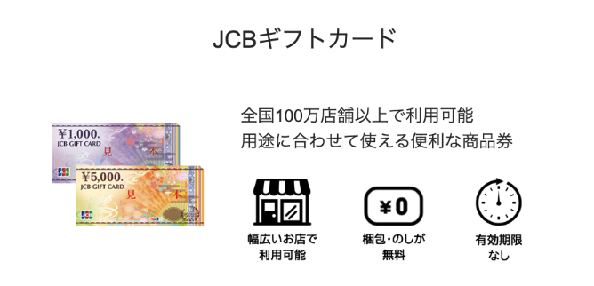 JCBギフトカード