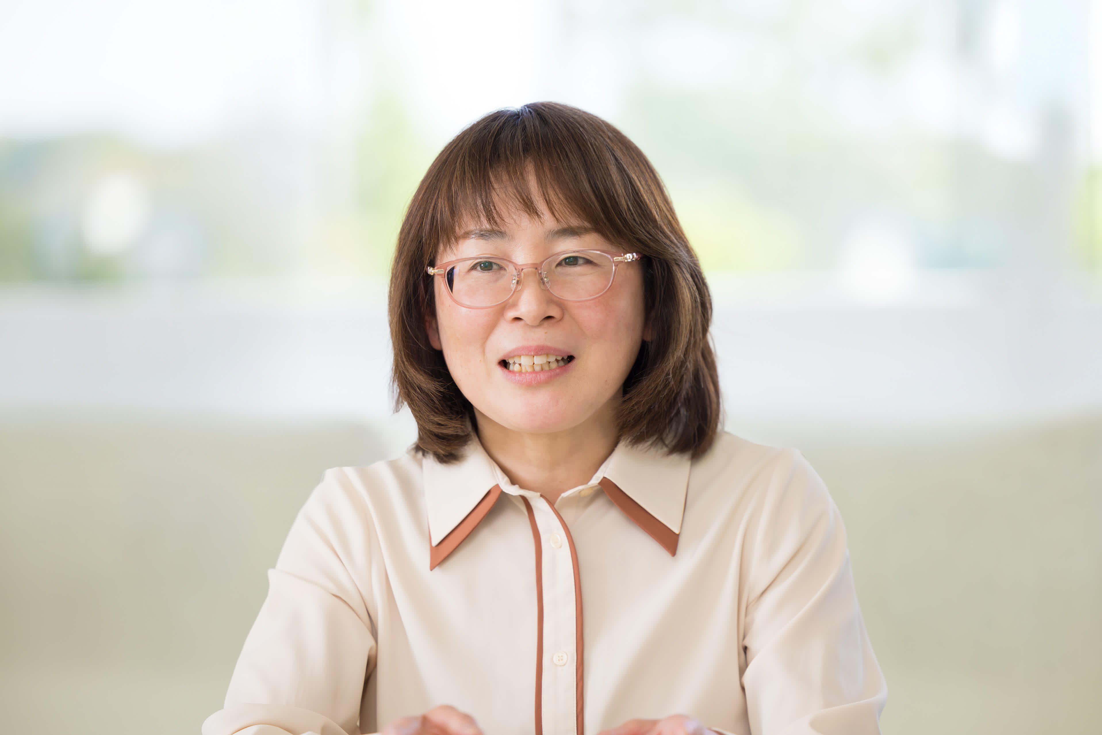 愛知県日進市 健康こども部 健康課 統括保健師 小川まゆみさん