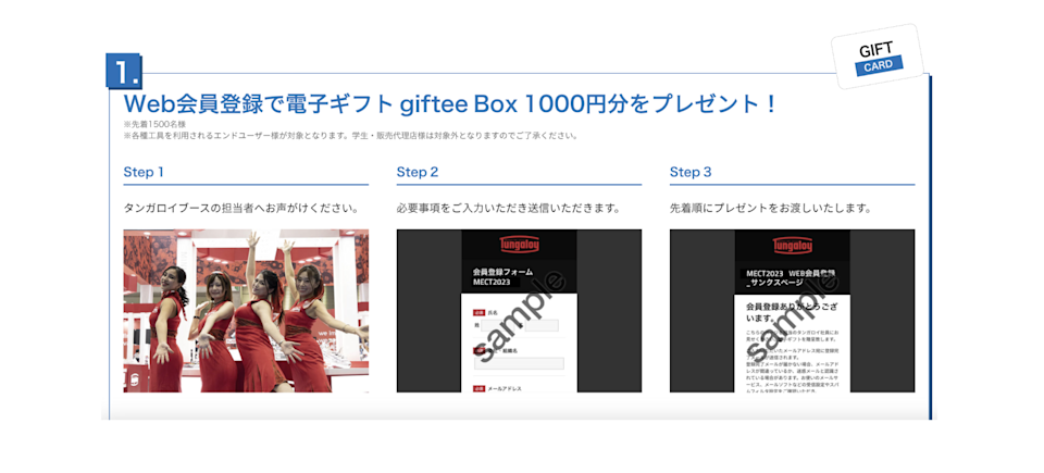 タンガロイ_キャンペーンフロー