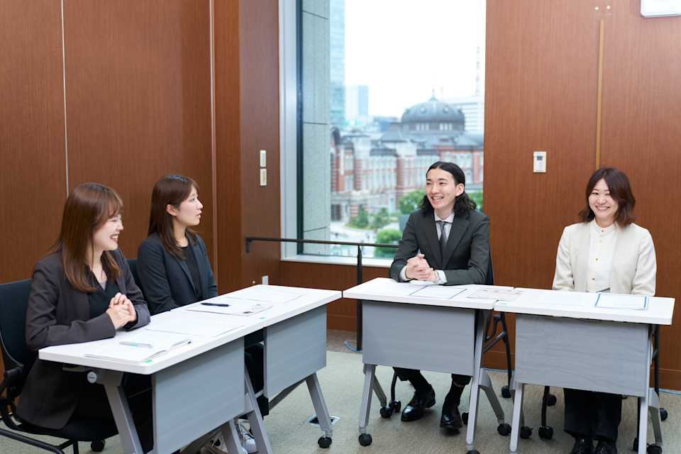 日本生命_インタビュー風景