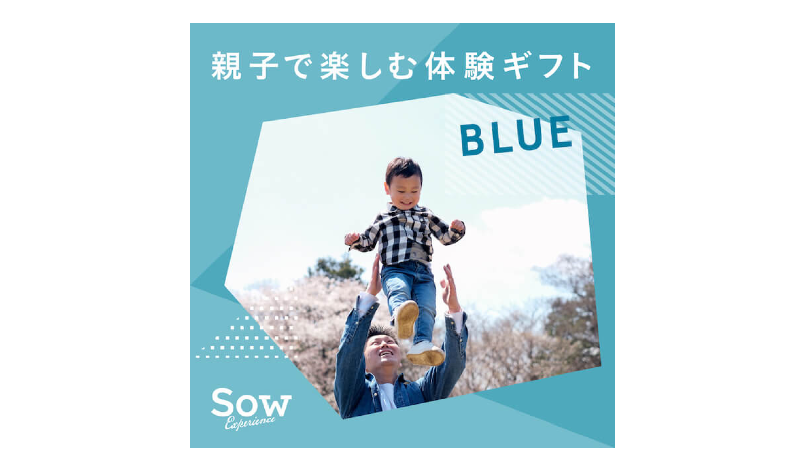 12.親子で楽しむ体験ギフト BLUE