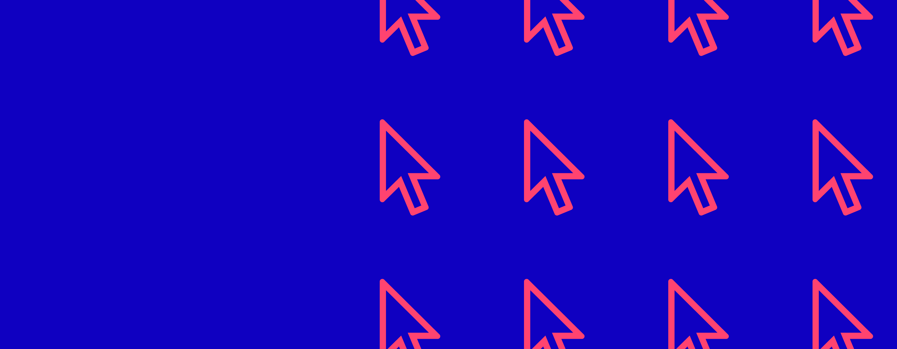 A repeated select cursor icon pattern