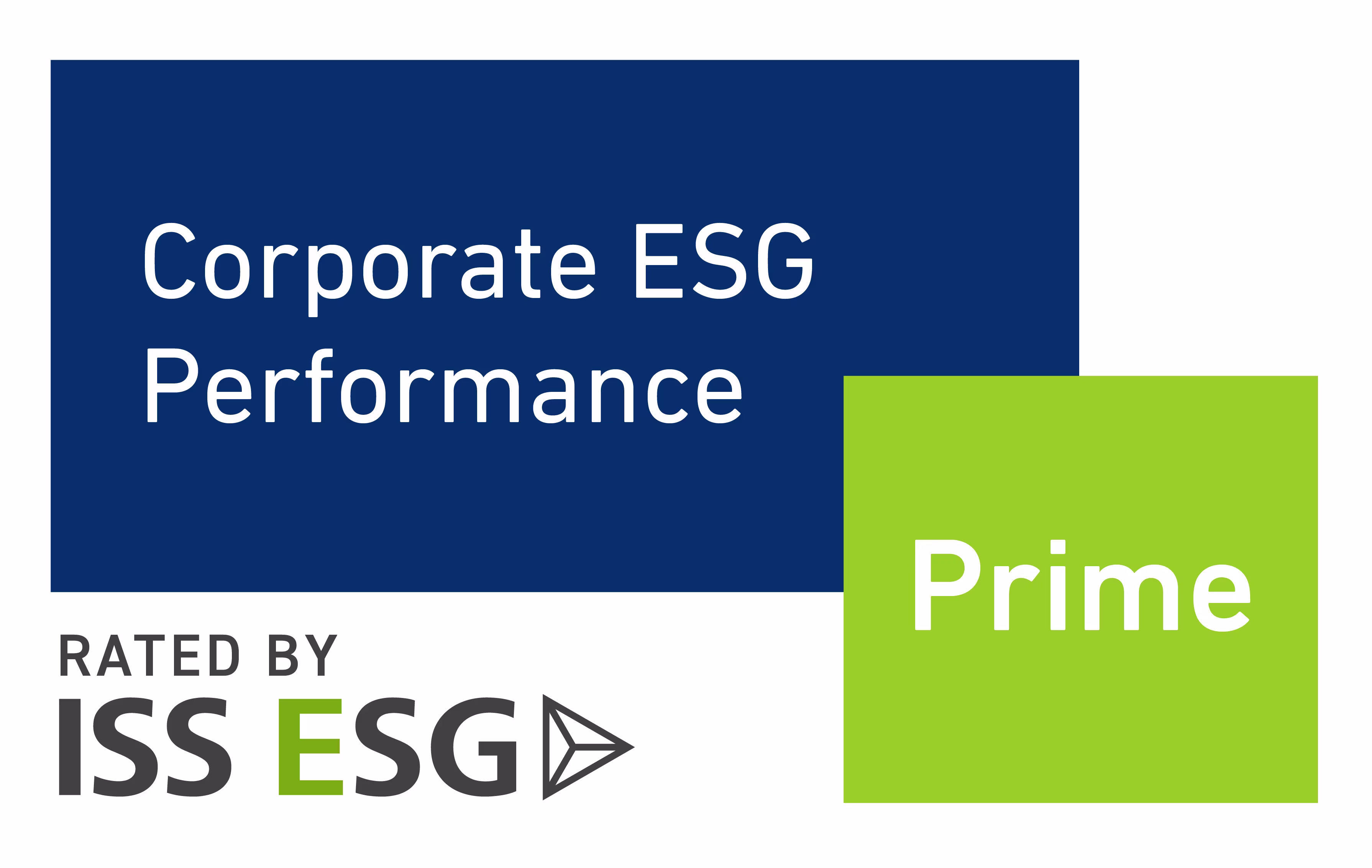 ESG Corporate Rating Prime Abzeichen