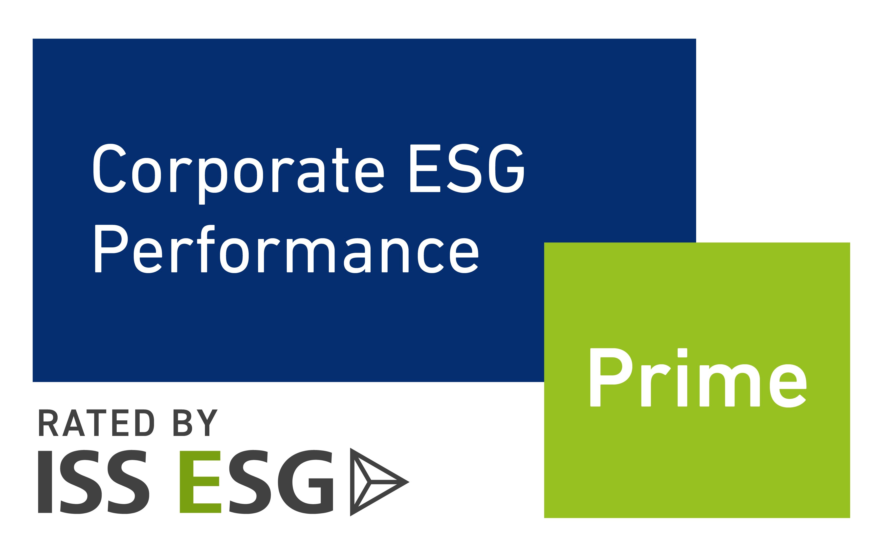 ESG Corporate Rating Prime Abzeichen ESG Corporate Rating Prime Abzeichen