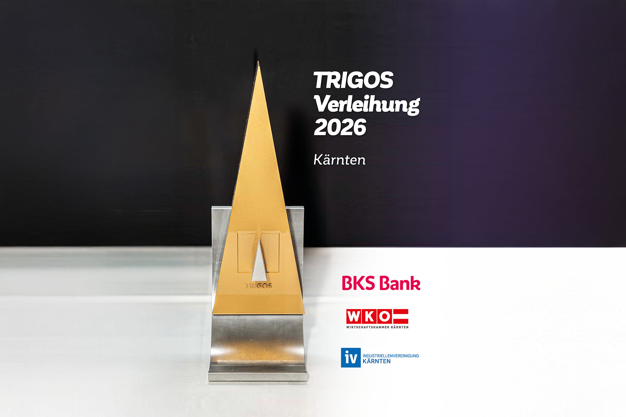 Die begehrte Nachhaltigkeitstrophäe TRIGOS