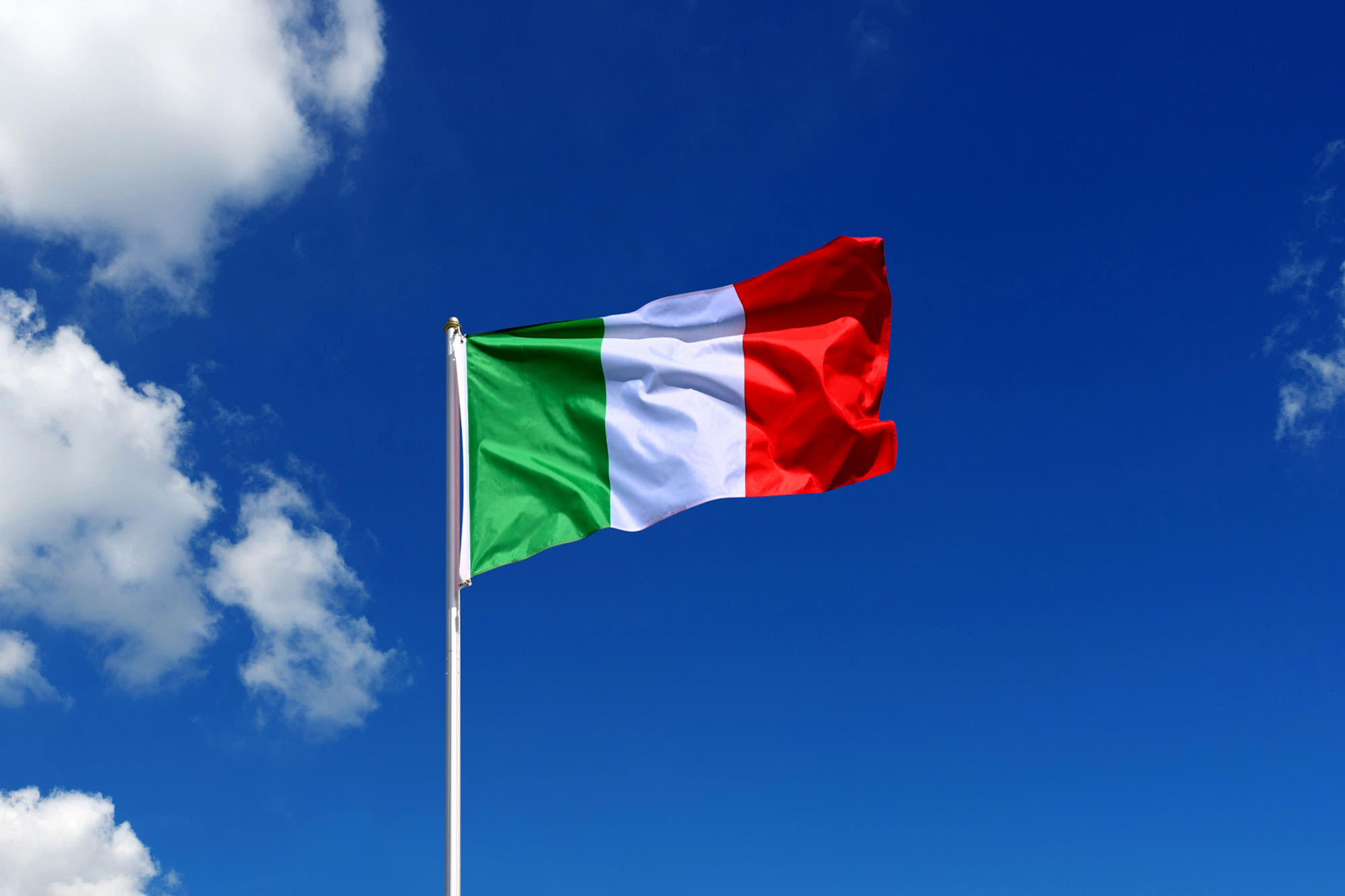 Die italienische Flagge - BKS Bank