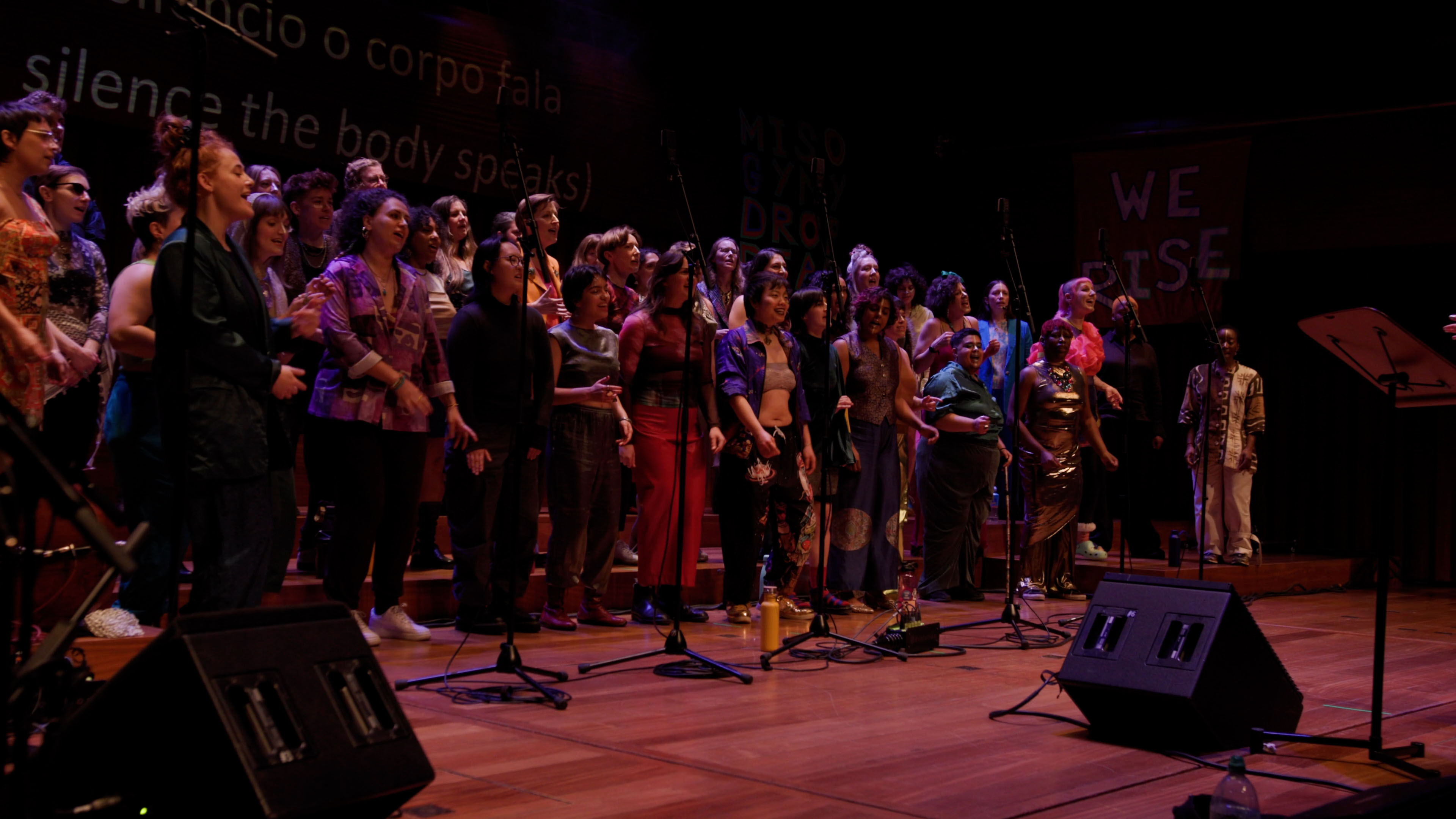 F Choir Live Recording