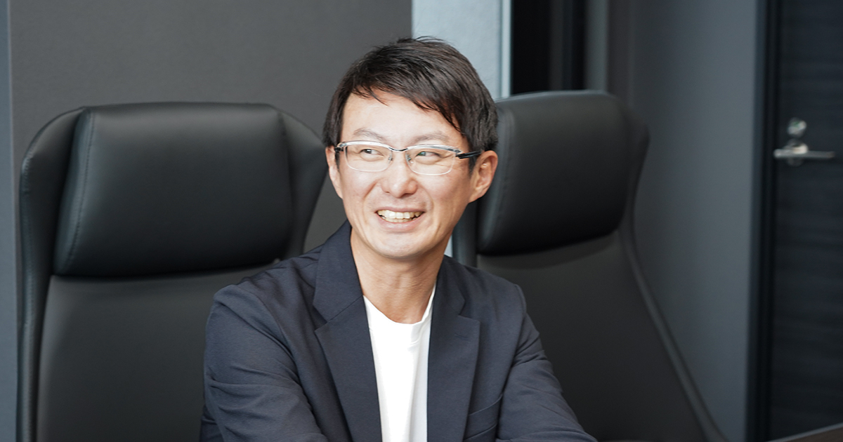 写真：WACUL垣内氏が話している様子