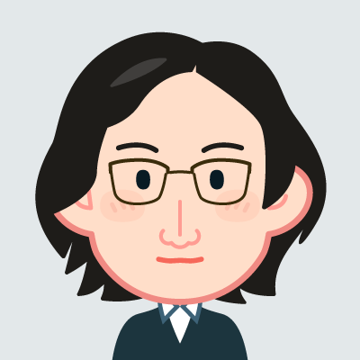 プロフィールアイコン（イラスト）：デザイナー　山下