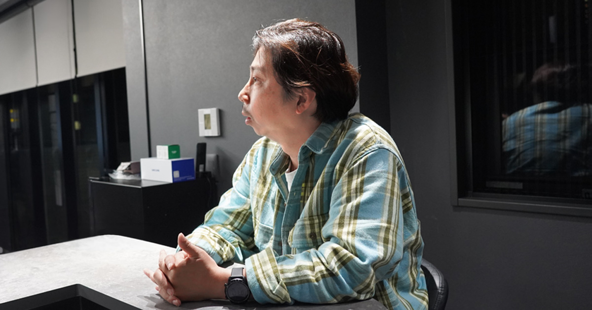 写真：森が話している様子
