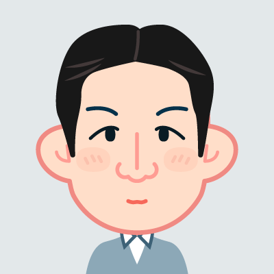 プロフィールアイコン(イラスト):マーケター 山本