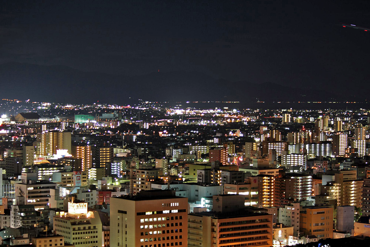 tokyo story matsuyama night view