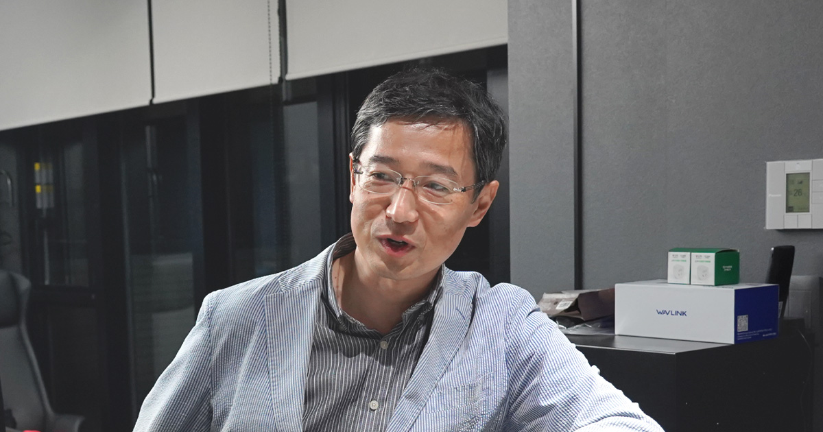 写真：太田氏が話している様子