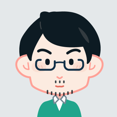 プロフィールアイコン（イラスト）：デザイナー　小林