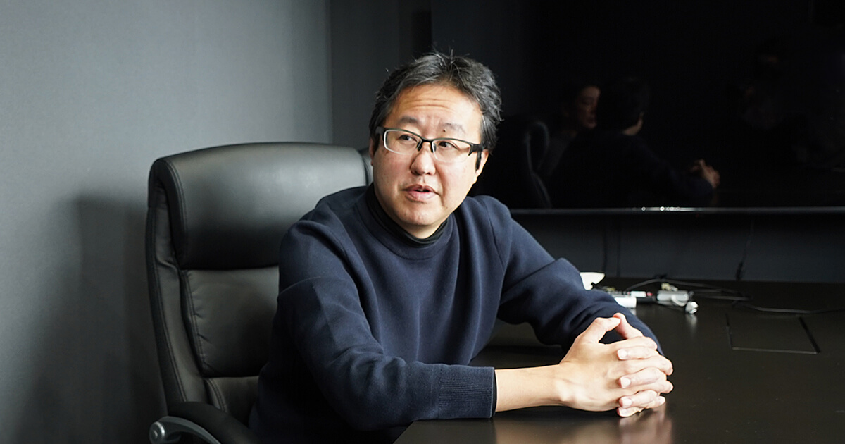 写真：田代が話している様子