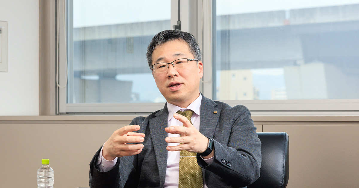 写真：北垣氏が話している様子