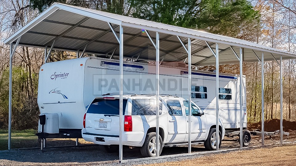 Metal RV Covers RV Carport Kits Panhandle Metals