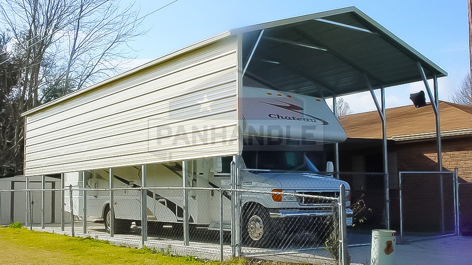 Metal RV Covers RV Carport Kits Panhandle Metals