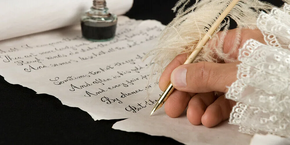 Письмо написанное пером Письмо написанное пером